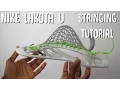 How to string a Nike Lakota U