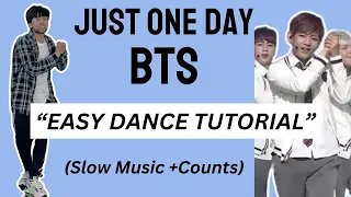 Download BTS 'JUST ONE DAY' Mirrored Kpop Dance Tutorial | Easy Step By Step #kpopdancetutorial MP3