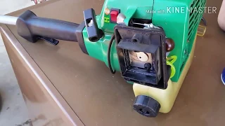 Weedeater featherlite 2 cycle gas trimmer won t start diagnosis