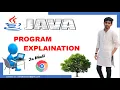 Explanation of First Java Hello World Program in Detail Program Execution Process in Detail