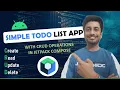 Full Todo list app in Jetpack Compose step by step guide with full explanation and source code