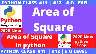 python program square area program to find the area of a square vitaminm