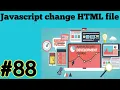 Change HTML content by Javascript