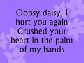 Chipmunk-Oopsy Daisy Lyrics