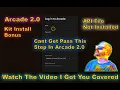 I Can Help You Get Pass This Login Screen On Arcade 2 0