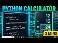 How to Make a Calculator in Python Python Calculator Project for Beginners