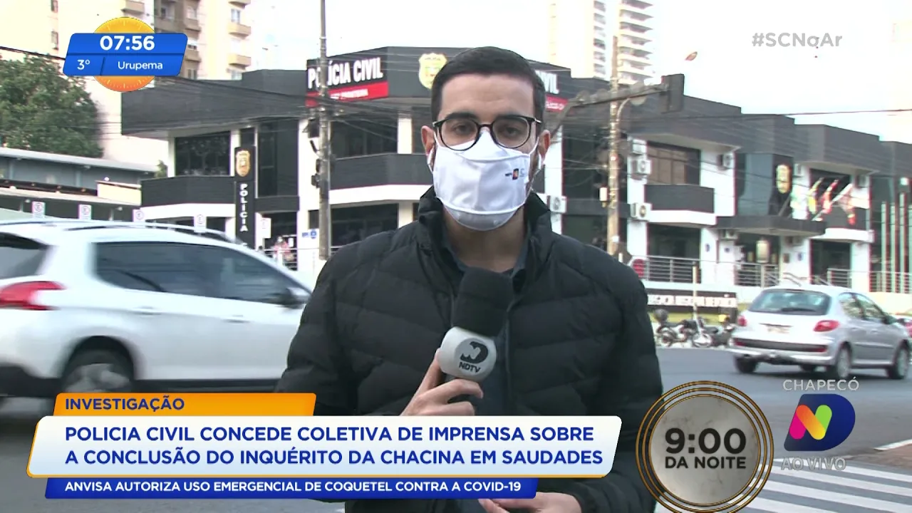 Saudades: Policia Civil concede coletiva de imprensa sobre a conclusão do inquérito da chacina