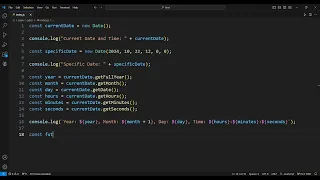 JavaScript Date Objects