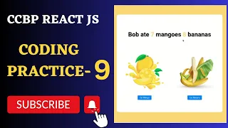 Debugging Fruits Counter Coding Practice 9 REACT JS NxtWave CCBP 4 0