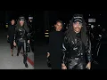 Model Luka Sabbat and girlfriend Jasmine Daniels enjoy their night at Zack Bia s Holiday Party