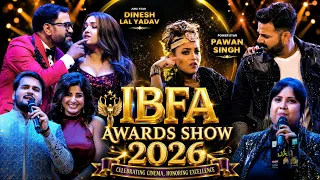 IBFA Awards Show 2026 | #Pawan Singh, Nirahua और #Amrapali Dubey का जलवा | Full Awards Show