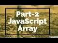 Part-11 JavaScript Array - JavaScript Bangla Tutorial