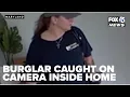 Burglar caught on camera in Ellicott City home
