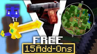 15 New FREE Addons Minecraft - December 2025