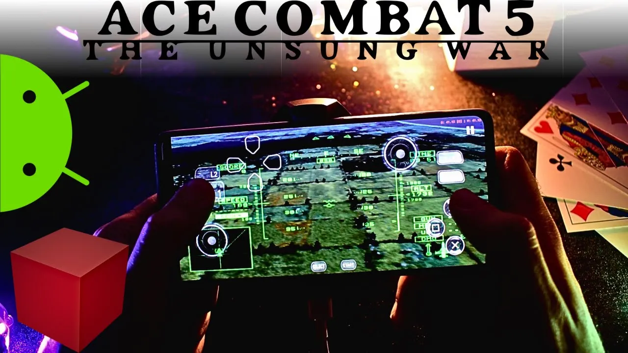 Ace Combat 5: The Unsung War | NetherSX2 | Android Gameplay | PS2 Emulator Android