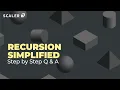 Recursion Made Simple for Beginners 2026 Data Structures and Algorithms Coding Interview Prep
