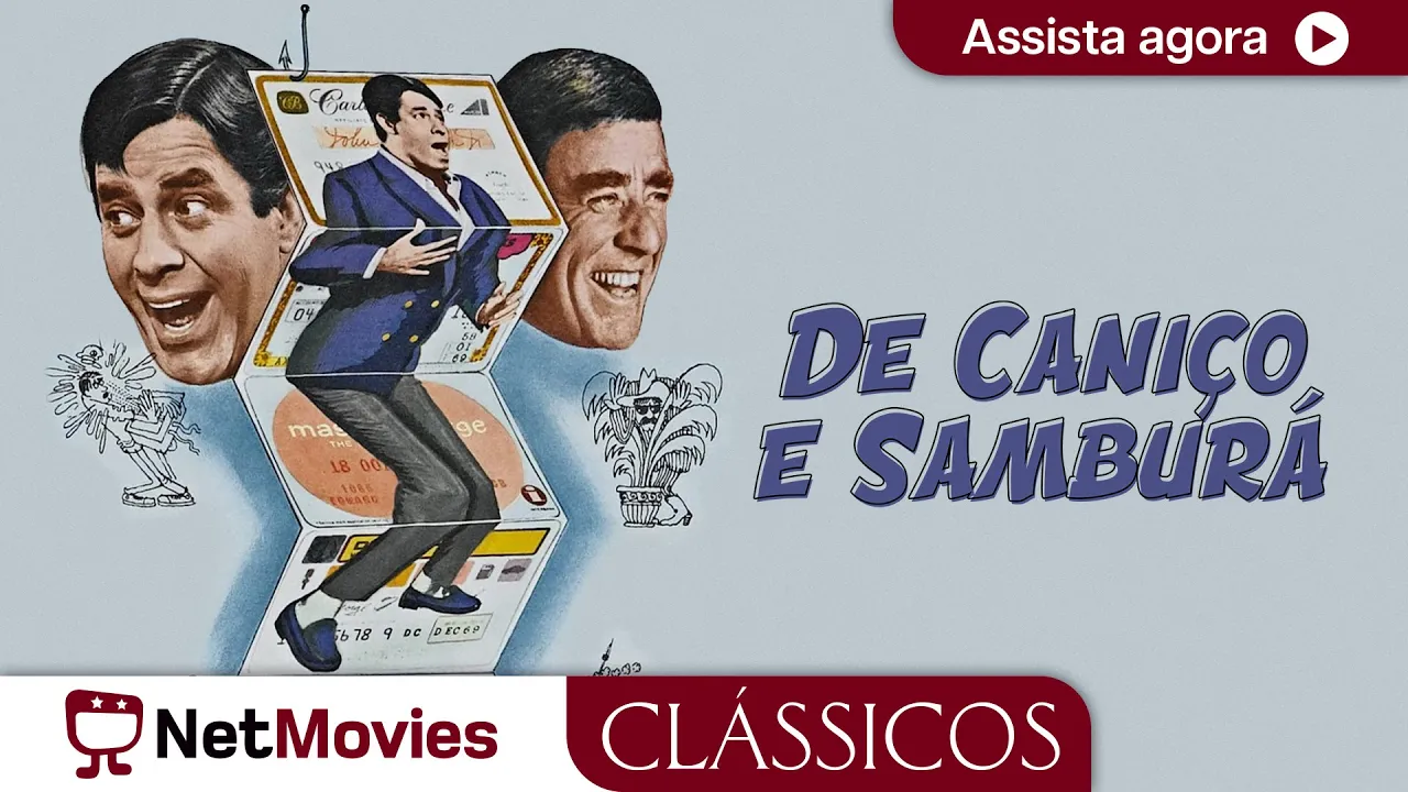 De Caniço e Samburá, filme completo com JERRY LEWIS - 1969 - comédia | NetMovies Clássicos
