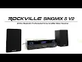 All About Your Rockville SINGMIX 5 V2 2000w Bluetooth Home Amplifier Mixer Receiver