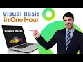 Visual Basic in one hour Visual Basic beginner tutorial with example Visual Basic in
