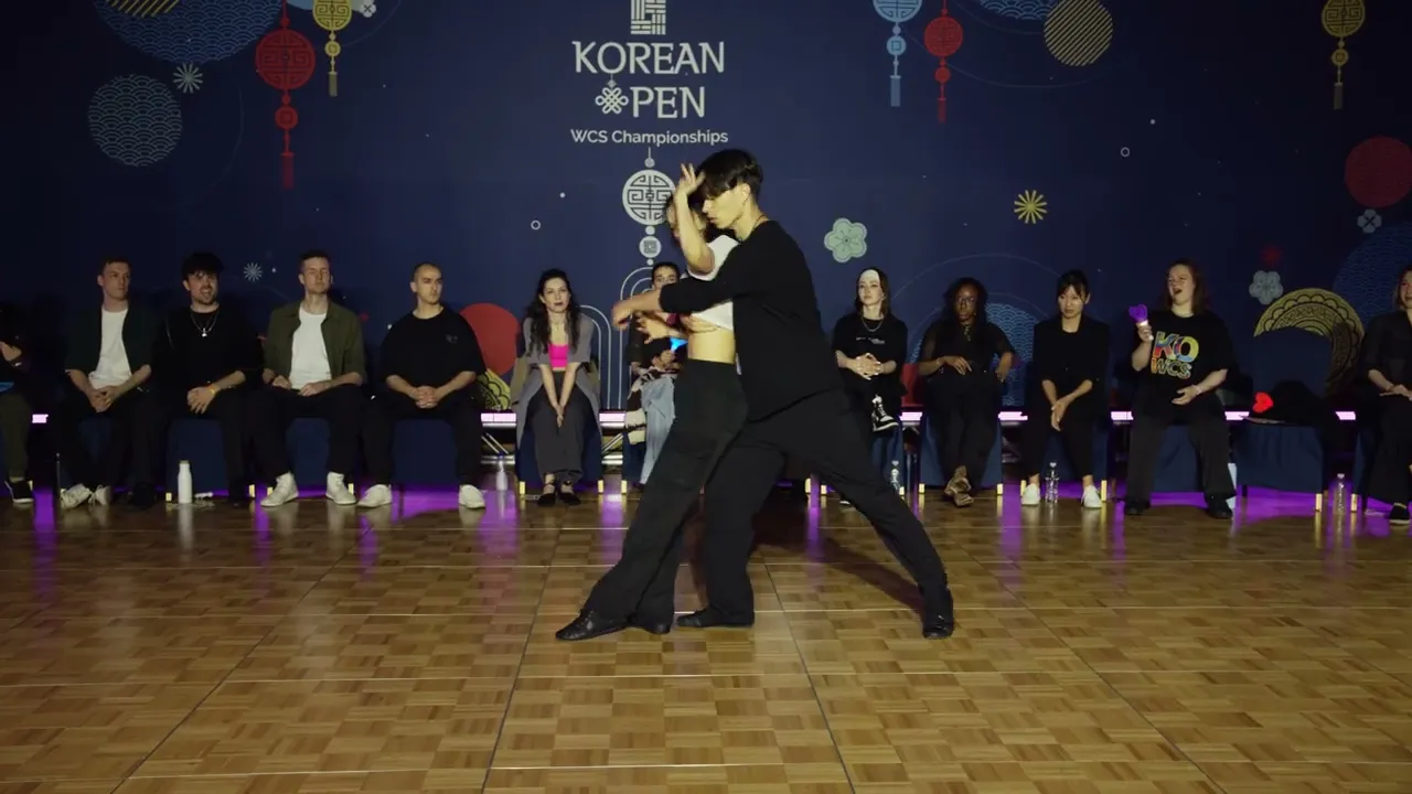 Janis Klavins & Cherise Von Mulert - 4th place Advanced Jack&Jill Finals - Korean Open 2026