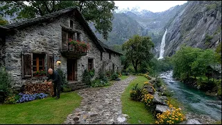 I Found The Most Isolated Village In The Swiss Alps With A 100m Waterfall 