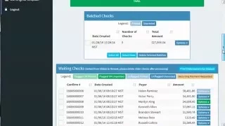 Vcheck Check Batching Printing