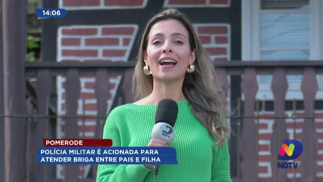 Pomerode: Polícia Militar é acionada para atender briga entre pais e filha