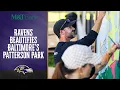 Ravens Host Community Signature Project at Baltimore s Patterson Park