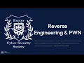 Reverse Engineering PWN