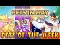 ALL May Pet of the Weeks Prodigy Math Game