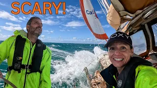 Episode 16: We Weren’t Expecting 40+ Knots! (Calico Skies Sailing – New Horizons)