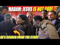 Lagu Zijn lichaam zei nee en de dame praatte gewoon met Shamsi | Speakers Corner