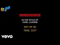Download Lagu Avril Lavigne - Innocence (Karaoke)