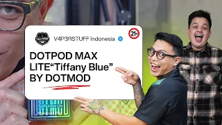 RBA STURDY MAX ONE MELENGKAPI KOLEKSI MU | DOTPOD MAX LITE "TIFFANY BLUE" BY DOTMOD