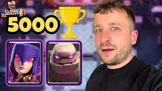 5000 PUCHARKÓW - F2P KONTO - CLASH ROYALE POLSKA