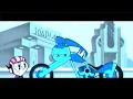 The Powerpuff Girls and My Life as a Teenage Robot: Back in Action (2007) Motorcycle scene