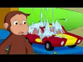 Download Lagu George and the Toy Car Wash! 🧼 🐵 Curious George | Animal Friends