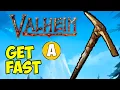 How to Get PICKAXE in Valheim Easy How to Get Bronze Pickaxe in Valheim Easy