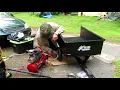 RONS BEER REVIEWS TOOLS assembles Blue Hawk dump cart trailer 371