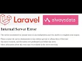 AlwaysData Laravel Error 500 Internal Server Error