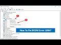 How To Fix DCOM Error 1084