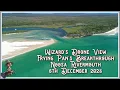 Drone Shots Frying Pan Breakthrough High Tide Noosa Heads Sunshine Coast Australia