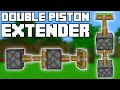 Minecraft Bedrock 1 20 DOUBLE PISTON EXTENDER TUTORIAL