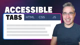 Create Accessible Tabs with HTML CSS JS