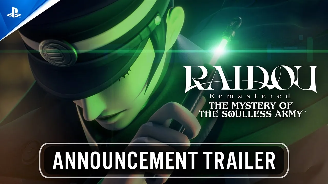 Raidou Remastered: The Mystery of the Soulless Army - Announcement Trailer | PS5 & PS4 Games