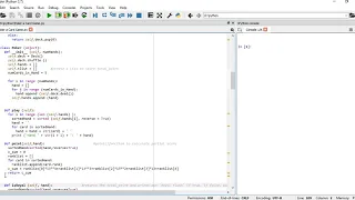 Python card game