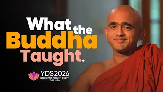 What the Buddha Taught | YDS2026 Youth Event