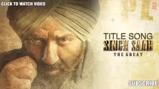 singh saab the great full song audio sunny deol latest bollywood movie 2013