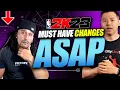 NBA 2K23 NEWS UPDATE MUST HAVE GAMEPLAY CHANGES