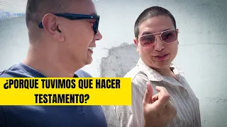 Nos enteramos de una situacion hace poco y decidimos ir a hacer el testamento para protegernos...